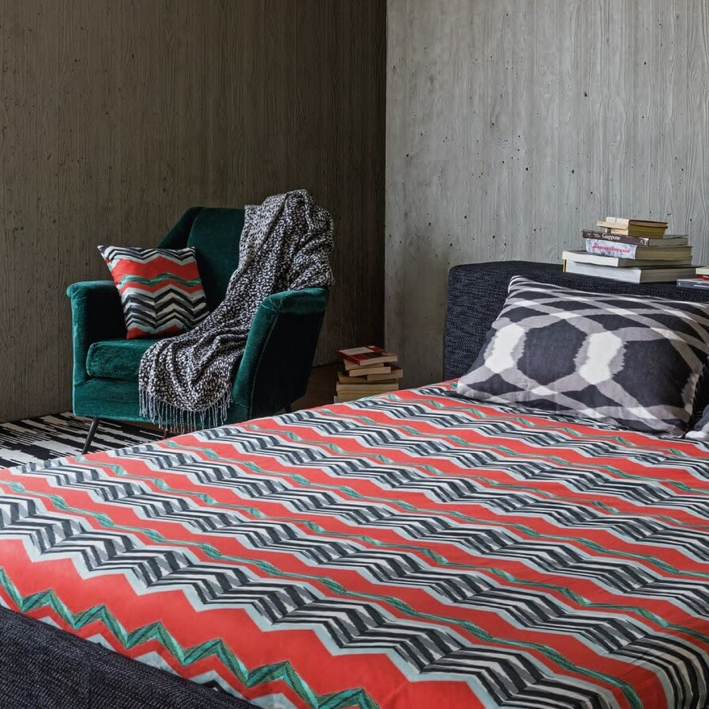 Missoni Home интерьерные ткани, мебель, аксессуары купить в Москве